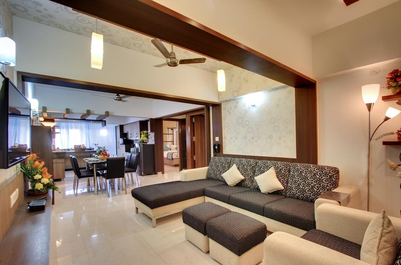 White Castle Boutique Apartment Hotel Bangalore Luaran gambar