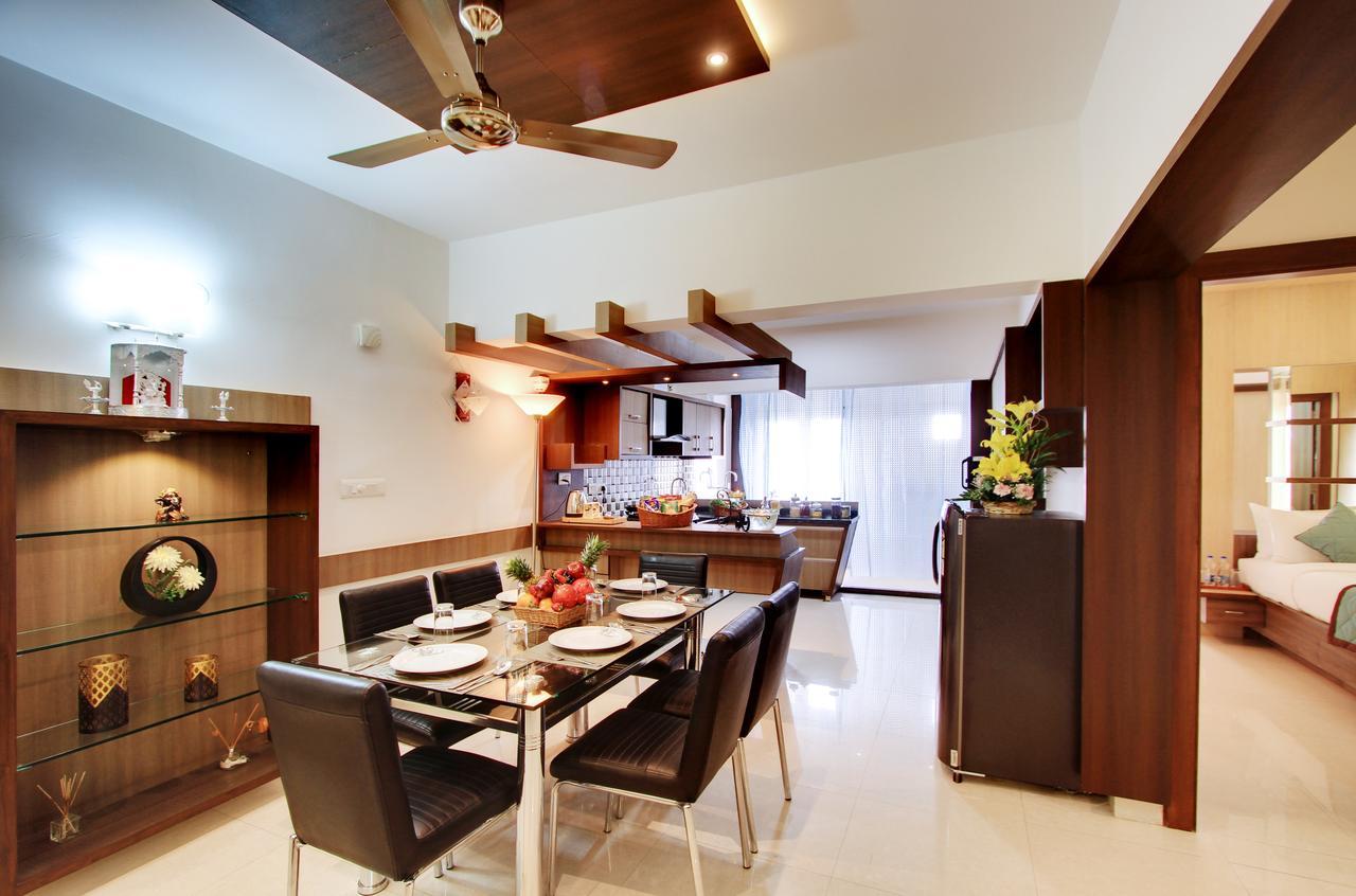White Castle Boutique Apartment Hotel Bangalore Luaran gambar